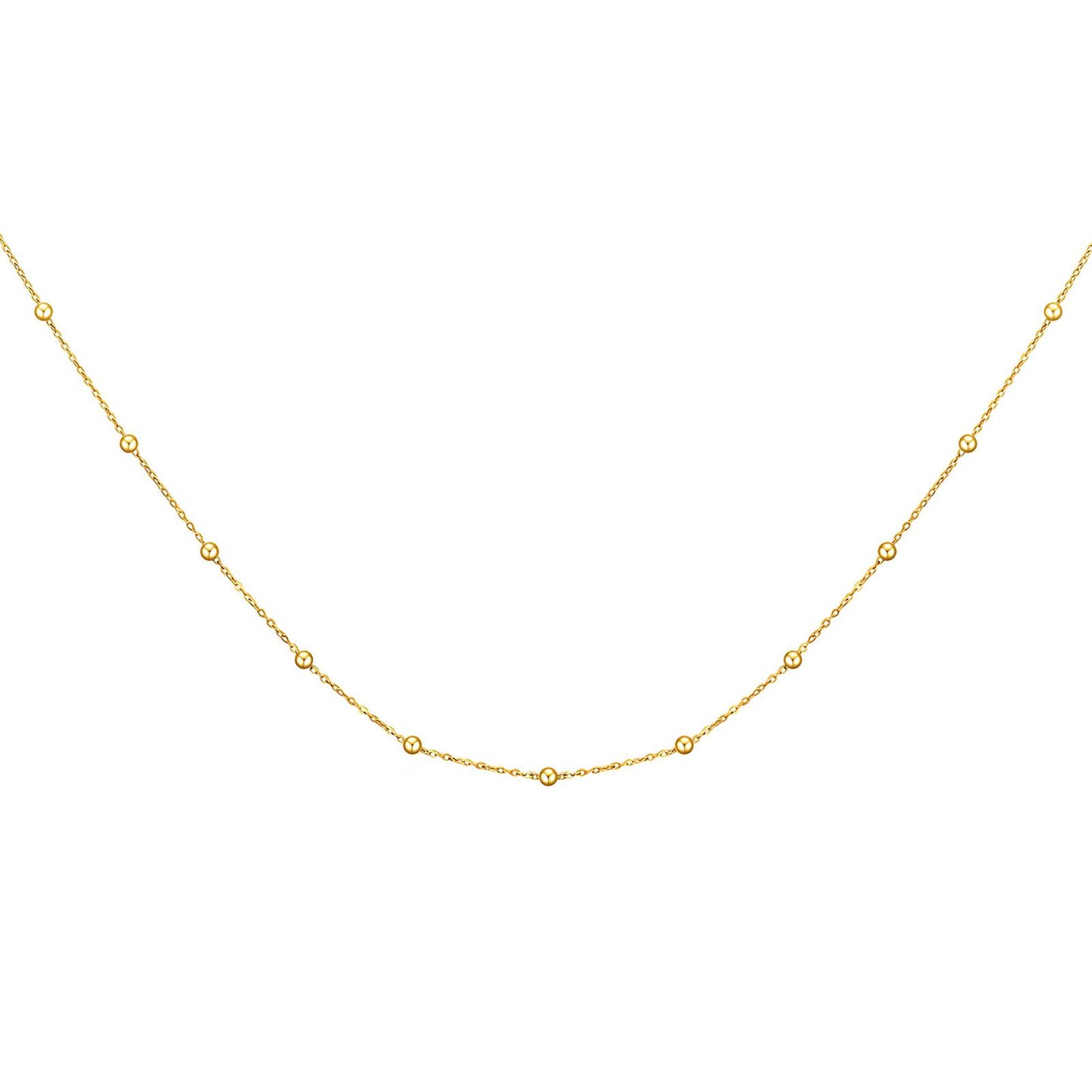 18K gold plated Stainless steel necklace