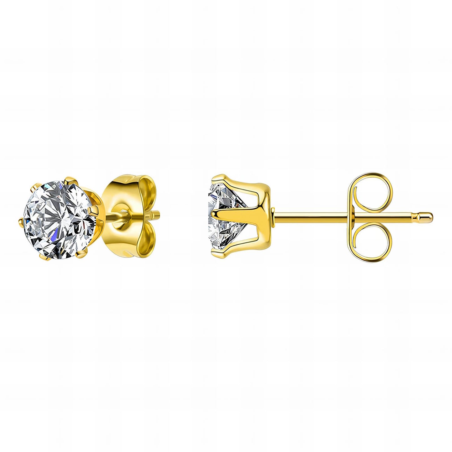 18K gold plated Stainless steel earrings
